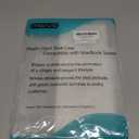 MOSISO Compatible with MacBook Air 13 inch Case 2022 2021 2020 2019 2018 Release A2337 M1 A2179 A1932 Touch ID, Plastic Hard Shell Cover&Keyboard Cover for MacBook Air 13.3 inch Case, Frost