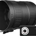6 Inch Inline Duct Fan 345CFM Airflow with Stepless Speed Control Low Noise Energy Saving Ventilation Booster Fan for Grow Tents,Workshops,Basements