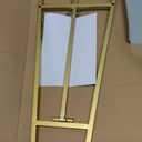 16.5" Metal Easel Stand for Sign Elegant Table Top Easel for Display, Heavy Duty Tabletop Picture Easel Stand for Wedding Sign, Picture Frame, and Art (Gold)