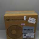 Comfort Zone 16" Quiet 3-Speed Wall Mount Fan with Remote Control, Timer and Adjustable Tilt, Ideal for Home, Bedroom, Gym & Office, CZ16WR
