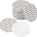 PATIKIL 63mm/2.5inch Pressure Sensitive Seal, 500 Pack Adhesive PS Foam Lid Cap Liners Resistant Tamper for Plastic Glass Jar Bottle Cap Seals