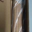 LazBlinds No Tools No Drill Cordless Bamboo Roman Shades, Light Filtering Window Treatment, Roll Up Bamboo Blinds for Window 33'' W x 64'' H, Ceylon Light Russet