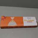 Pro Goleem Small Woven Easter Basket with Gift Bags and Ribbons Durable Burr Baskets for Gifts Empty Small Rope Basket for Storage 12"X 8" X 5" Baby Toy Baskets with Handles, White