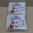 Huggies Little Swimmers Disposable Swim Diapers, Size 4 (24-34 lbs), 36 Ct (2 packs of 18), Packaging May Vary (Medium)