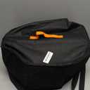 kushon Hat Storage Box for Women & Men, Hardboard Support Hat Boxes with 1 Door Hook Hat Organizer, Cowboy Hat Box for Travel, Hat Bag Hat Case (Black)