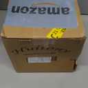 Square Tissue Box Cover Decorative Kleenex Box Holder for Bathroom & Living Room with Handcrafted Texture (Gold)