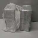 Acrylic Makeup Organizer with 17 Drawers, 4 Pack Clear Storage Drawers, Bathroom Makeup Organizer for Palettes, Cosmetic, and Beauty Supplies, Ideal for Vanity, Cabinet, Desk Organization