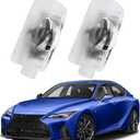 2-Pack Car LED F Sport Logo Projector Puddle Courtesy Welcome Light for RX/GX/GS/is/LS/LX/LM/RC/UX/ES 2006-2025