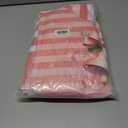 4 Pieces Santa Christmas Shower Curtain Set 72 x 72 in Winter Holiday Party Christmas Bathroom Curtain