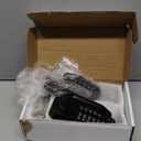 Mechanical Keyless Entry Door Lock with Handle, Stainless Steel Waterproof keyless gate Locks for Outdoor Fence, Mechanical Door Locks with with Keypad (Black, with Large Cushion)