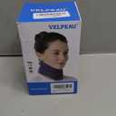 Velpeau Neck Brace for Neck Pain and Support - Soft Cervical Collar for Sleeping, Snoozing, Sleeping Upright, Anti-Snoring, Sleep Apnea for Women & Men (Blue, Enhanced Version, M: 11.5-14"/3)