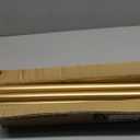 1 Inch Gold Double Curtain Rod with Vintage-style Finials-Tension Curtain Rods 28-48 Inchs for Bedroom&Home Decor