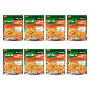 Knorr Pasta Sides Buffalo Chicken Flavor Pasta 8 ct for a Delicious + Quick Side Dish, with No Artificial Flavors or Preservatives, 4.2 oz, BBD DEC/27/2026