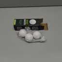 3Pcs 1.5oz Golf Ball Shaped Shot Glass Golf Ball Shot Glass Novelty Golf Ball Shot Glasses with Lid Outdoor Leisure Golf Glass