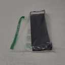 RICHER HOUSE Bathroom Shelves, Black Floating Wall Shelf Organizer Over Toilet Storage with 2 Shelves