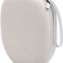Headphone Headset Case Compatible with Anker Q20i Q30/Sony WH-CH520/JBL/BERIBES/KVIDIO Wireless On-Ear Headphones, Beige
