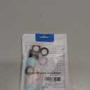 10 Pack Ring Cover Compatible with Oura Ring Gen 4/4 Ceramic, Oura Ring Gen 3 Horizon/Heritage, Support Charging with Cover on, Anti-Scratch Elastic Silicone Ring Protector for Men Women Working Out (2Clear+8 other colors)