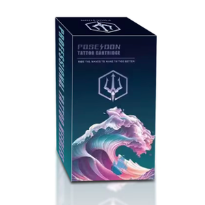 Poseidon 30Pcs Tattoo Cartridge Needles Assorted Mixed Size Round Liner Shader Magnum Curved/Round Mag # 12 Standard 3RL 5RL 7RL 9RL 5RS 7RS 9RS 7RM 9RM 9M1 Disposable Membrane for Tattoo Pen