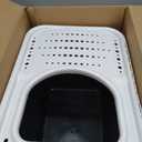 Arm & Hammer Premium Top Entry Litter Box with Filter to Clean Paws and Microban, Made in USA