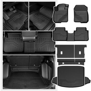 Floor Mats for Honda CRV 2017-2022 Gas Only, with Cargo Mat