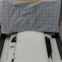 Red Light Therapy Lamp for Body, Infrared Light Therapy Lamps with Stand 660nm Red Light &850nm Near Infrared Light Therapy Lamp Device for Body at Home with Eyes Protection GogglesBrown Black