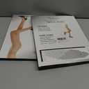 2 x WAKUNA 20D Black Sheer Tights for women-2 Pairs sheertex Pantyhose with Reinforced Toes (Black, M)