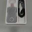 JOYROOM Portable 2000mAh Wireless Charger Compatible for Apple Watch Series 10/9/8/7/6/5/4/3/2/1/SE/UItra 2/Ultra, Compact Magnetic iWatch Charger Keychain Style Travel Essentials (Black)