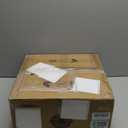 Gazebo Fans Outdoor Hanging Ceiling Fans with Lights,16" Portable Plug in Ceiling Fan,Multi-Angle Adjustable Floor Fans,Black Outdoor Ceiling Fans for Patios.