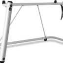 Keyboard Stand Piano 61 Key Piano Stand for 88 Keyboard 76 Key Keyboard Stand Locking Straps Adjustable Digital Piano Stand Electric Piano Stand for Students Adults Sturdy Musical Keyboard Stand(Grey)