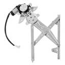 Power Window Regulator with Motor Rear Left Driver Side Compatible with Toyota Camry 1997-2001 Sedan CE LE XLE, 2-Pin Connector, Replaces 741-829, 69804-AA010