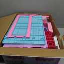 Dreamy Doll House, Dollhouse Playhouse with Large Rooms & Big Furnitures, Including Elevator, Foldable Dolls House Toys Gifts for Girls Kids Ages 3+