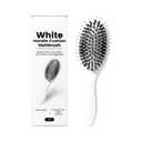 Boar Bristle Hair Brush - Viral World-Famous 5x Sold Out Paddle Brush - Smoother, Stronger, Shinier Hair with Nylon Bristles and Microsphere Massaging Tips, Curly Hair Brush (White)