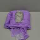 Lavender Tulle Photo Backdrop Curtain with Lights String for Parties Wedding Bridal Shower Sheer Lavender Curtain Backdrop for Birthday Baby Shower Photo Booth Photography 10ft x 8ft