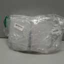 Goiio 100 Pieces Cake Slice Plastic Containers, 4.33 Inches Hinged Lid Cheese cake Container, for Home, Bakery and Cafe