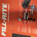 Fill-Rite FR610HA 115V 15 GPM Fuel Transfer Pump w/Discharge Hose & Automatic Nozzle (Red) | Gasoline, Diesel, Kerosene, Ethanol & Methanol Blends & Biodiesel