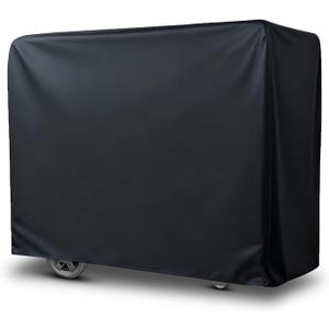 58" Heavy Duty Waterproof Grill Cover for Outdoor Gas & Charcoal Grills, Rip-Resistant Windproof BBQ Grill Cover with Adjustable Straps, UV Protection for Patio Lawn & Garden, 420D