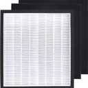 HEPA Filter Kit - 1 HEPA Filters & 2 Carbon Pre-Filters Replacement for Oreck WK01234QPC Air Purifier Filter, oreck air 94 filter, Airvantage WK10002QPC WK10052QPC