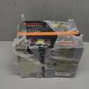 Dimeho 4 Set Acrylic Clear Seasoning Rack Spice Box Condiment Containers Spices Storage Jars Kitchen Countertop Organizer Box with Spoons & Lids for Salt Sugar Pepper Topping