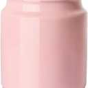 Sweejar Ceramic Kitchen Canisters, 28 FLOZ Porcelain Food Storage Jar with Airtight Seal Wooden Lid, Home Container Serving for Coffee Beans, Tea-leave, Sugar, Salt and More, Tool Bucket (Pink)