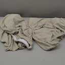 H.VERSAILTEX Super Stretch Individual Seat Cushion Covers Sofa Covers Couch Cushion Covers Slipcover Sets Thick Jacquard Textured Twill Fabric (2 Piece Medium Sofa Cushion Covers, Island Fossi)