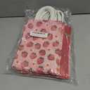 24 Pcs Strawberry Party Favor Bags With Handles - Berry Goodie Gift Bags for Kids, Kraft Paper for Birthday Party Supplies and Decorations