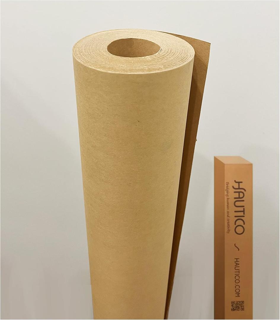 Hautico Pattern Making Paper, Brown, 250g Medium Weight, 15 Yards