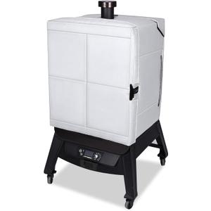 QuliMetal Grill Insulation Blanket for Pit Boss 77550 Pellet Smoker  Winter BBQ Heat Retention Cover, Pellet Saver Vertical Smoker Blanket, Pit Boss Insulated Smoker Accessories