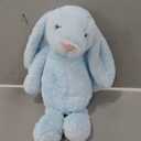 Blue Stuffed Animal Bunny Rabbit - Adorable Plush Companion for Cuddles & Playtime. Soft & Huggable with Lifelike Features. Ideal Gift for Kids (Bonnie Rabbit A -Blue 15.8 inch)
