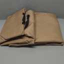 ULTCOVER Waterproof Patio Chair Cover 2 Pack  Outdoor Lounge Deep Seat Single Lawn Chair Cover Fits Up to 35W x 35D x 34H inches (Brown)