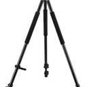 Trakiom Shooting Tripods for Rifles with 360° V Yoke Rest, 31.5" - 74" Shooting Sticks for Hunting, Lever Lock, Lightweight Aluminum, High Density Foam Handle and Spike Feet