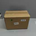 MyGift Decorative Wood Paper Towel Holder with Shelf - Wall Mounted Bathroom Napkin Dispenser