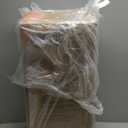 iTouchless 14 Gallon Slide Open Lid Kitchen Trash Can with, Motion Sensor White Stainless Steel Rectangular Trashcan for Home Office Work Bedroom Living Room Garage Large Capacity Slim Wastebasket