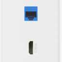 VCE 8K HDMI Ethernet Wall Plate (UL Listed), Female to Female RJ45 CAT6 Keystone Coupler and HDMI Keystone Jack Insert with 2-Port Keystone Wall Plate for HDTV/CAT6/CAT5E Ethernet Cables