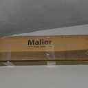 Malier Retractable Baby Gate Banister Adapter for Indoor, 36-60" Wide No Drilling Pressure Mounted Mesh Baby Gate or Mesh Dog Gate Mounting Kit for Stairs, Doorways, Hallways (Mesh Gate Not Included) (35" H  36"-60" W, Black)